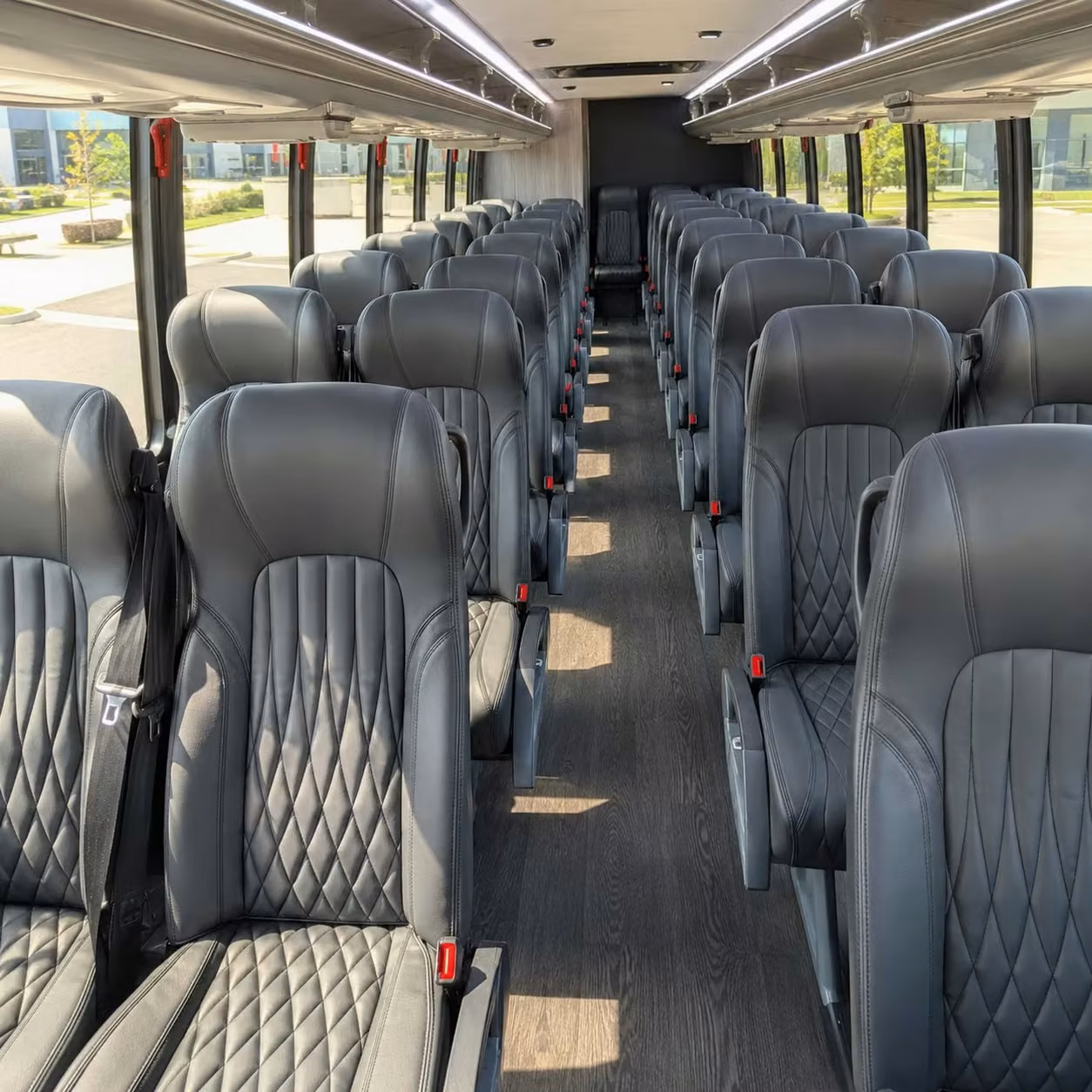 30 passenger minibus interior
