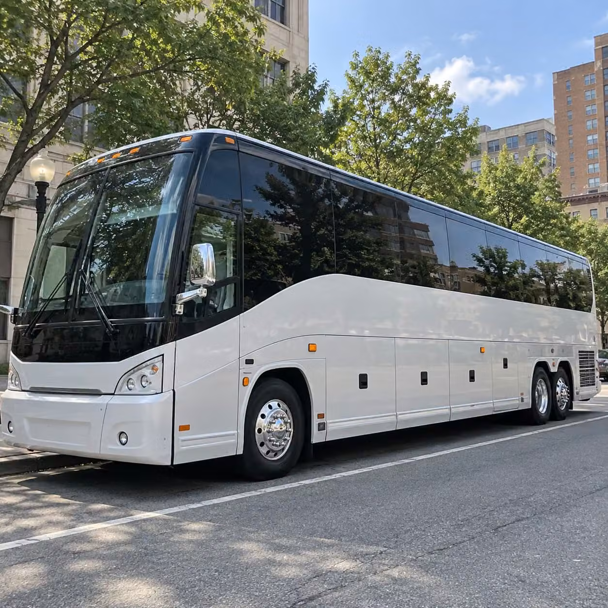 charter buses handle large fayetteville prom groups with ease