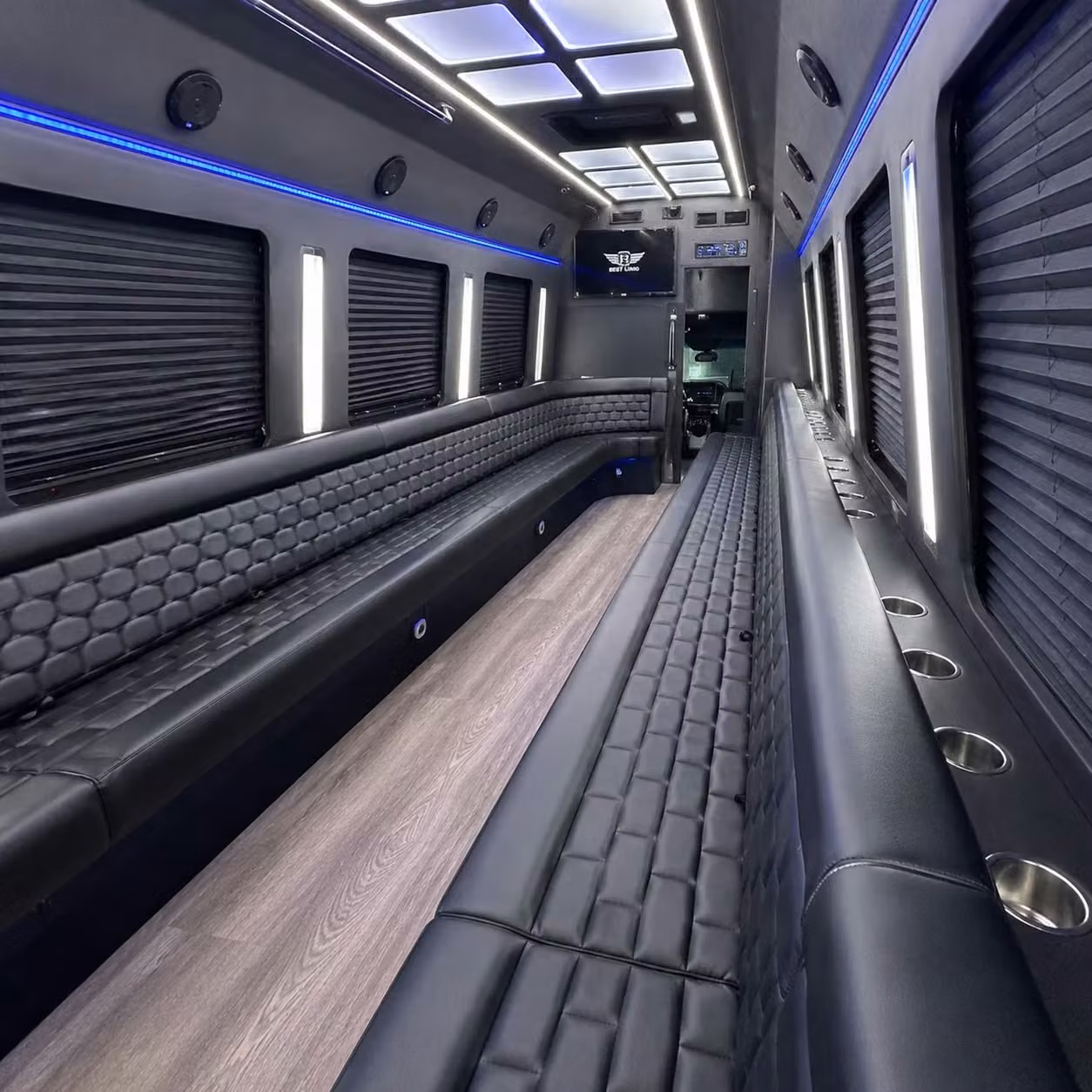party bus interior
