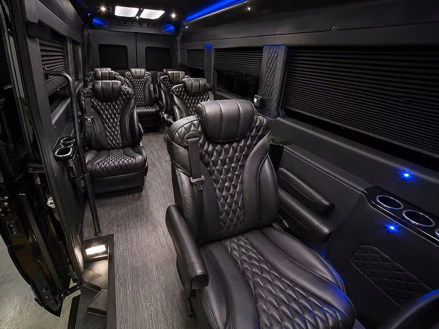 sprinter van with driver interior