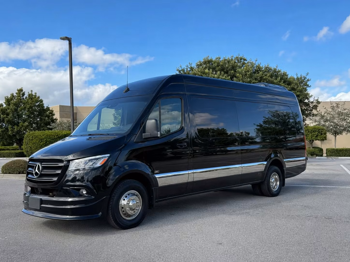 sprinter van with driver